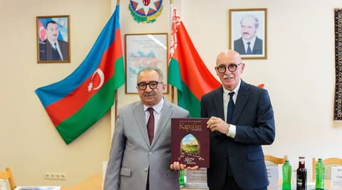 Nazir müavini Belarusda təhsil alan azərbaycanlı tələbələrlə görüşüb
