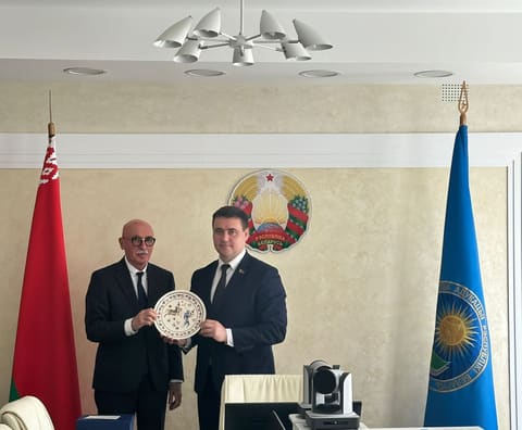Nazir müavini Belarusda təhsil alan azərbaycanlı tələbələrlə görüşüb
