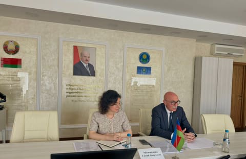 Nazir müavini Belarusda təhsil alan azərbaycanlı tələbələrlə görüşüb