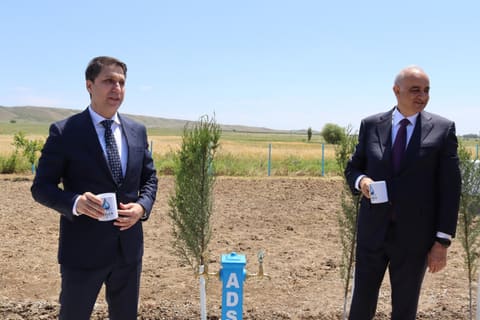 Ağstafa rayonu Köçvəlili kəndi fasiləsiz içməli su ilə təmin edilib