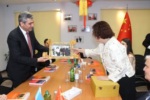 Biləsuvarda Konfutsi Mərkəzinin açılışı olub - Fotolar