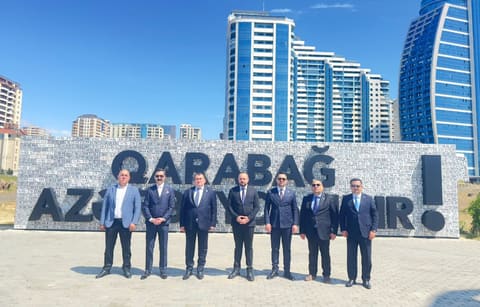 Vəkillər Kollegiyasının rəhbərliyi Türkiyənin Qars Barosu və Eskişehir Barosunun nümayəndə heyətləri ilə görüşüb