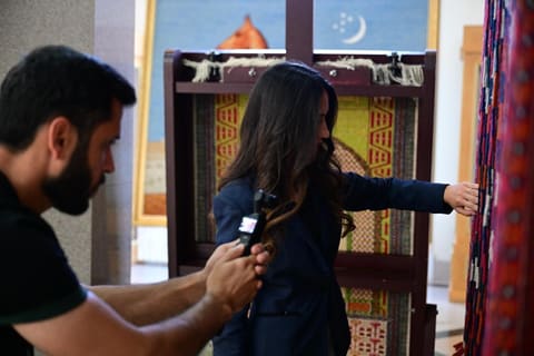 Azərbaycanın media nümayəndələri Türkmənistan muzeyləri ilə tanış olublar 