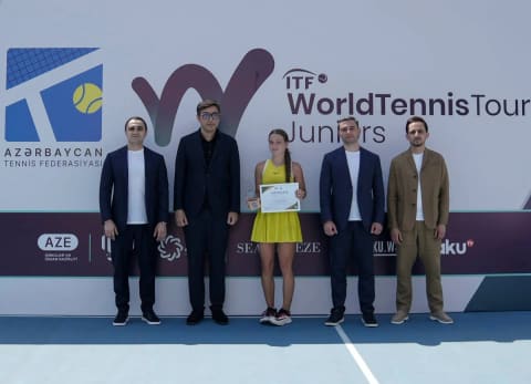 Beynəlxalq tennis turnirinin qalibləri müəyyənləşib