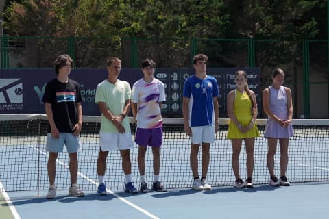 Beynəlxalq tennis turnirinin qalibləri müəyyənləşib