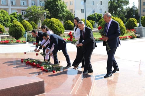 Naxçıvanda Vəkillər Kollegiyası və Mediasiya Şurasının birgə təşkilatçılığı ilə regional konfrans keçirilib - Fotolar