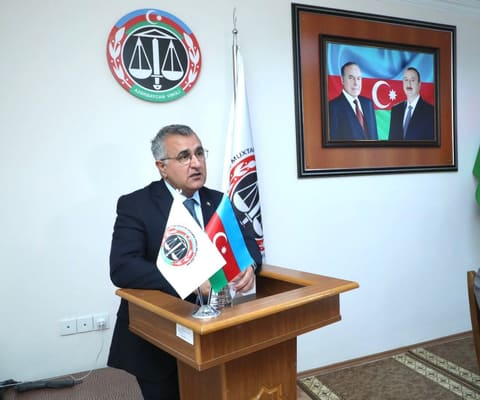 Naxçıvanda Vəkillər Kollegiyası və Mediasiya Şurasının birgə təşkilatçılığı ilə regional konfrans keçirilib - Fotolar