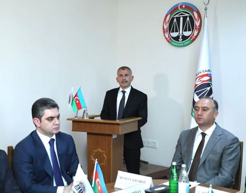 Naxçıvanda Vəkillər Kollegiyası və Mediasiya Şurasının birgə təşkilatçılığı ilə regional konfrans keçirilib - Fotolar