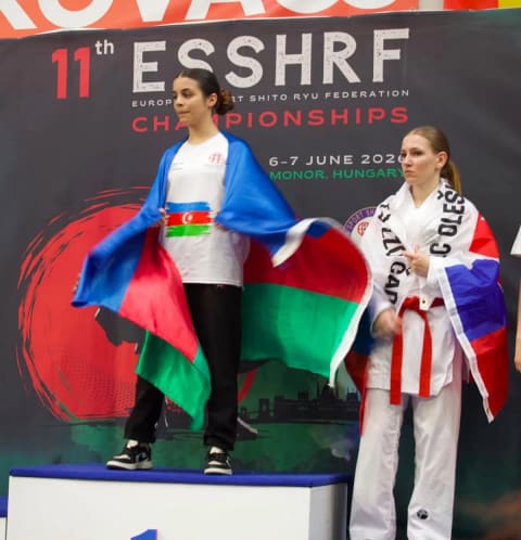 Azərbaycanın şito-ryu karate yığması Avropa çempionatında 8 medal qazanıb