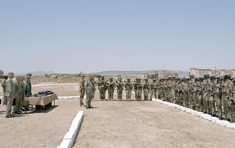 Hərbi Dəniz Qüvvələrində döyüş atışlı taktiki təlim keçirilir