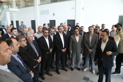 ADY və İran Dəmir Yollarının rəhbərliyi Astara Terminalında tikinti işlərinin gedişi ilə tanış olub
