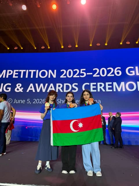 UFAZ tələbələri Huawei şirkətinin iki beynəlxalq mükafatını qazanıblar