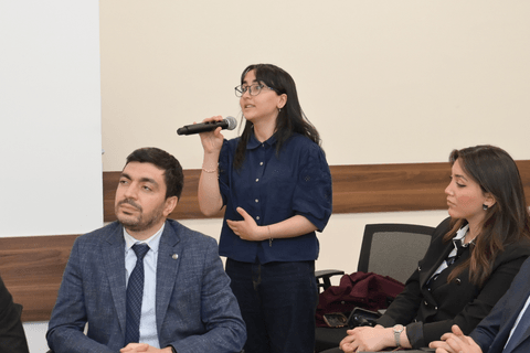 Səhiyyə naziri ilə elm və təhsil naziri Qarabağ Universitetində olublar - Fotolar