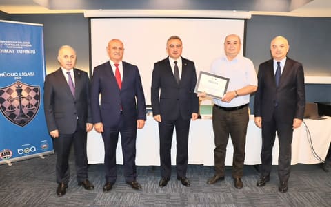 Hüquq qurumları arasında ilk dəfə “Hüquq Liqası 2026” şahmat turniri keçirilib