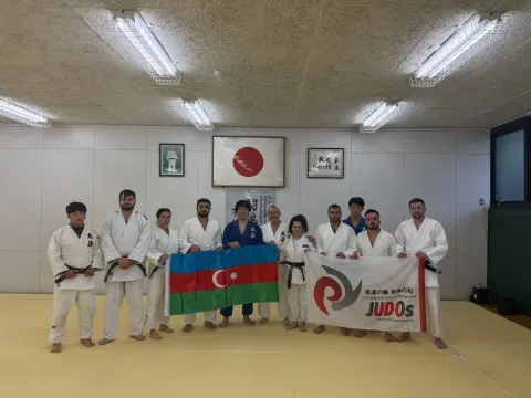 Azərbaycan Cüdo Federasiyasının mütəxəssisləri Yaponiyada ixtisasartırma proqramına qatılıb