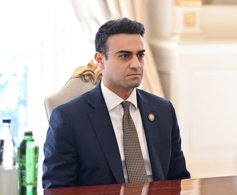 İlham Əliyev ABŞ Konqresinin Nümayəndələr Palatasının üzvünü qəbul edib