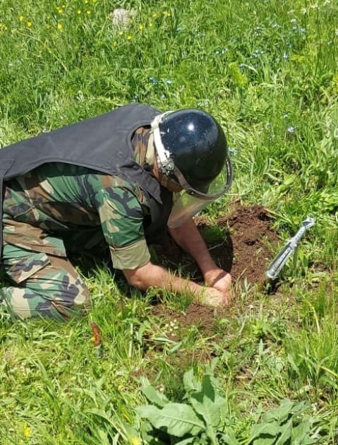 Şahbuzda hərbi sursat aşkarlanıb