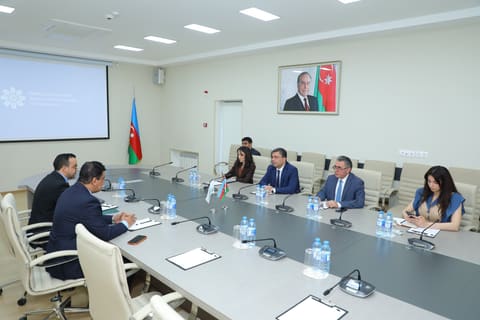 MEDİA-da İƏT-in Xəbər Agentlikləri Birliyinin baş direktoru ilə ikitərəfli görüş keçirilib