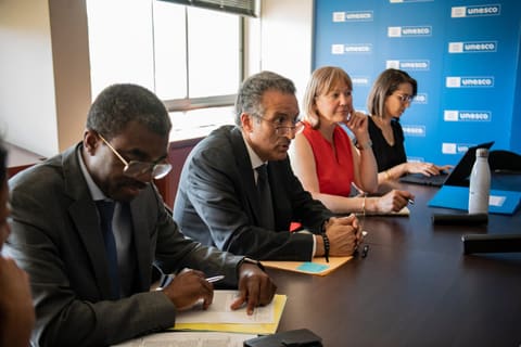 UNESCO ilə mədəniyyət sahəsində əməkdaşlığın yeni istiqamətləri müzakirə olunub
