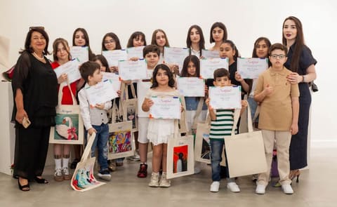 “İstedadın ilk addımları” sərgisi balaca rəssamların yaradıcılıq dünyasını təqdim edib
