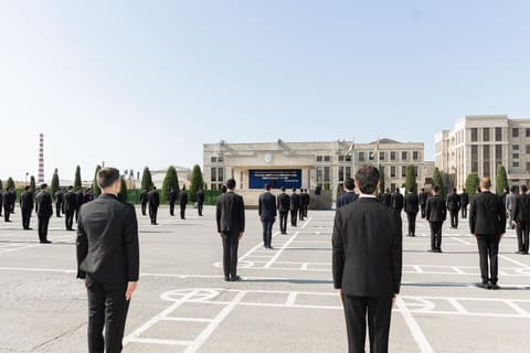 DİN-də xidmətə qəbul üçün növbəti sıra baxışı keçirilib