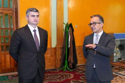 Ramin Məmmədov Lerikdə din xadimləri ilə görüşüb