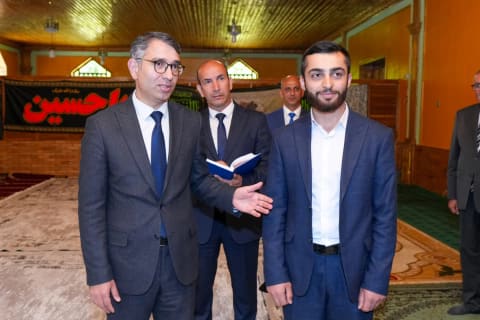 Ramin Məmmədov Lerikdə din xadimləri ilə görüşüb