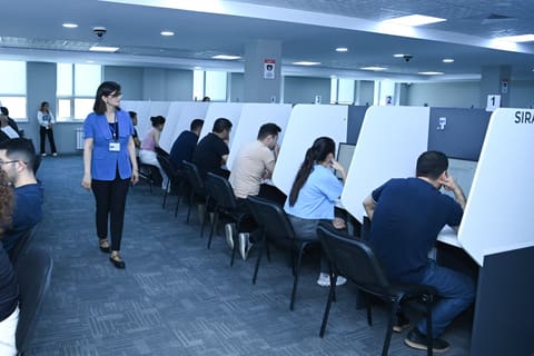 Diplomatik xidmətə qəbul üzrə müsabiqənin birinci mərhələsi keçirilib