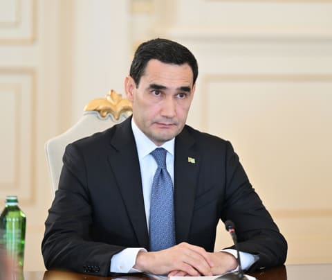 İlham Əliyevin Türkmənistan Prezidenti ilə geniş tərkibdə görüşü olub - YENİLƏNİB