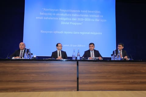 Naxçıvanda aqrar sahədə yeni Dövlət Proqramının müzakirəsi ilə bağlı regional müşavirə keçirilib