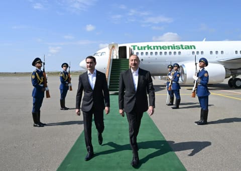 Türkmənistan Prezidenti Füzulidə səfərdədir