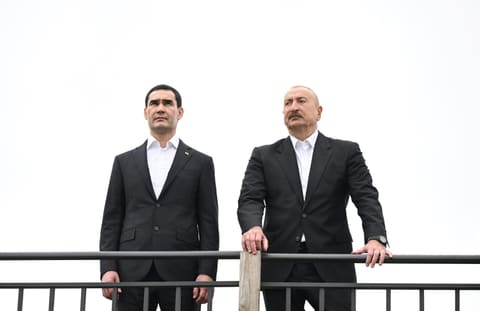 Türkmənistan Prezidentinə Qarabağ atı hədiyyə edilib