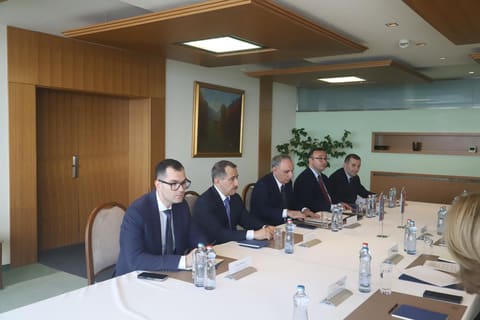 Kamran Əliyevin rəhbərlik etdiyi nümayəndə heyəti Slovakiyaya işgüzar səfər edib
