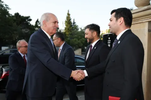 Numan Kurtulmuş TÜRKPA Beynəlxalq Katibliyini ziyarət edib - Fotolar