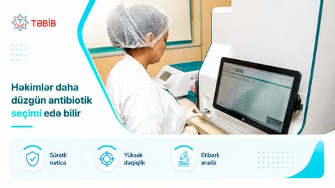 TƏBİB tabeli tibb müəssisələrində bakteriya koloniyalarının sürətli laborator diaqnostikası tətbiq olunub