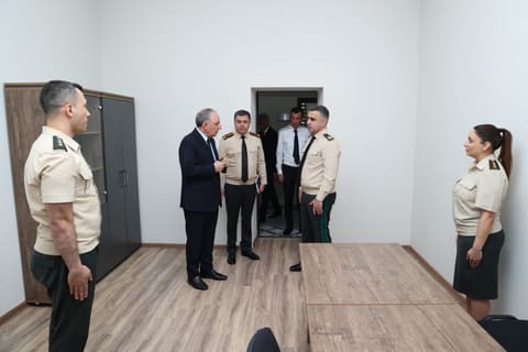 Bakı Hərbi Prokurorluğunun inzibati binasının açılışı olub