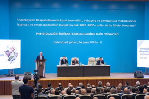 Sabirabadda pambıqçılığın inkişafına həsr olunmuş regional müşavirə keçirilib