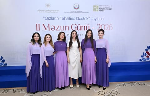 “Qızların təhsilinə dəstək” layihəsinin II Məzun Günü keçirilib