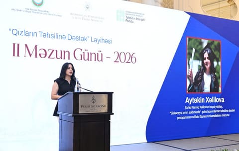 “Qızların təhsilinə dəstək” layihəsinin II Məzun Günü keçirilib
