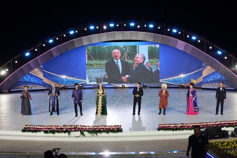 Adil Kərimli “Əndican – Türk Dünyasının Mədəniyyət Paytaxtı 2026” ilinin açılış mərasimində iştirak edib