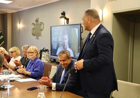 Vəkillər Kollegiyasının sədr müavini Polşada səfərdə olub