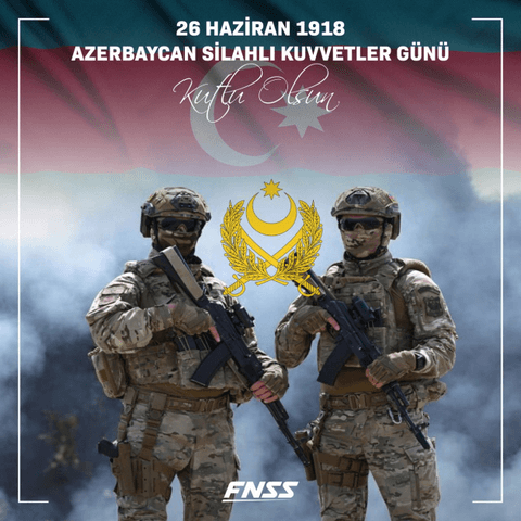 Türkiyə hökuməti və iqtidar partiyası Azərbaycan Silahlı Qüvvələrini təbrik edib - Fotolar