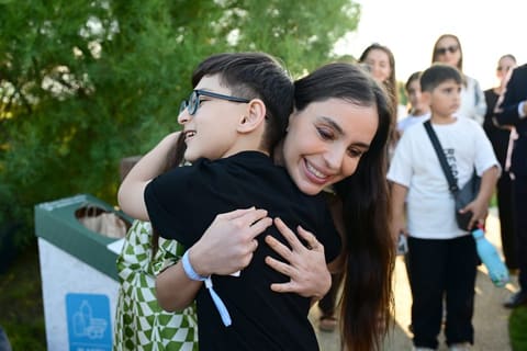 Leyla Əliyeva və Alona Əliyeva Xeyirxahlıq Festivalında iştirak ediblər