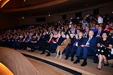 Heydər Əliyev Mərkəzində “Türk Dünyası Həftəsi”nin rəsmi açılış mərasimi keçirilib