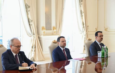 İlham Əliyev Türkiyənin ədliyyə nazirini qəbul edib