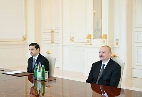 İlham Əliyev Türkiyənin ədliyyə nazirini qəbul edib