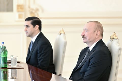 İlham Əliyev Türkiyənin ədliyyə nazirini qəbul edib