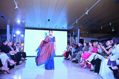 Azərbaycan Milli Xalça Muzeyində “Zamanın naxışları” moda nümayişi təşkil olunub