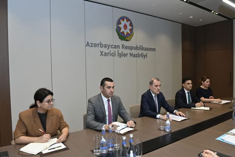 Ceyhun Bayramov Jan Todt ilə görüşüb
