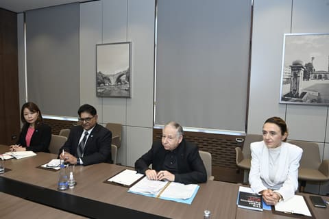 Ceyhun Bayramov Jan Todt ilə görüşüb